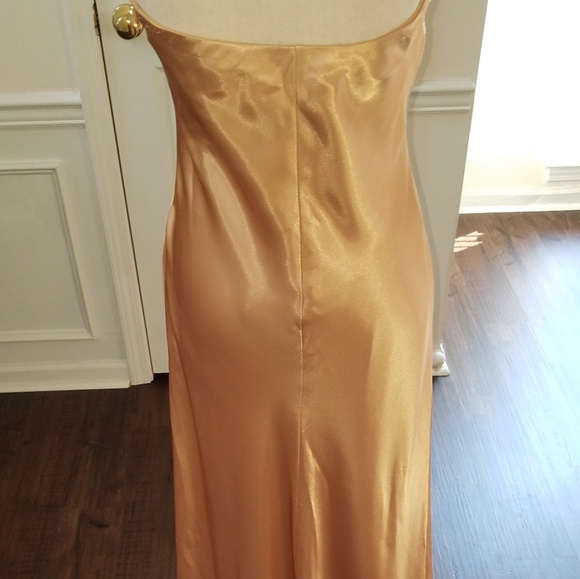 Jump Apparel, Size 11/12 Formal Gold Dress! - Picture 4 of 6